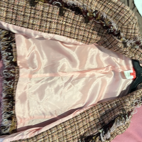 Classic Tweed jacket -10 never worn ABS with inside hooks - Picture 7 of 10